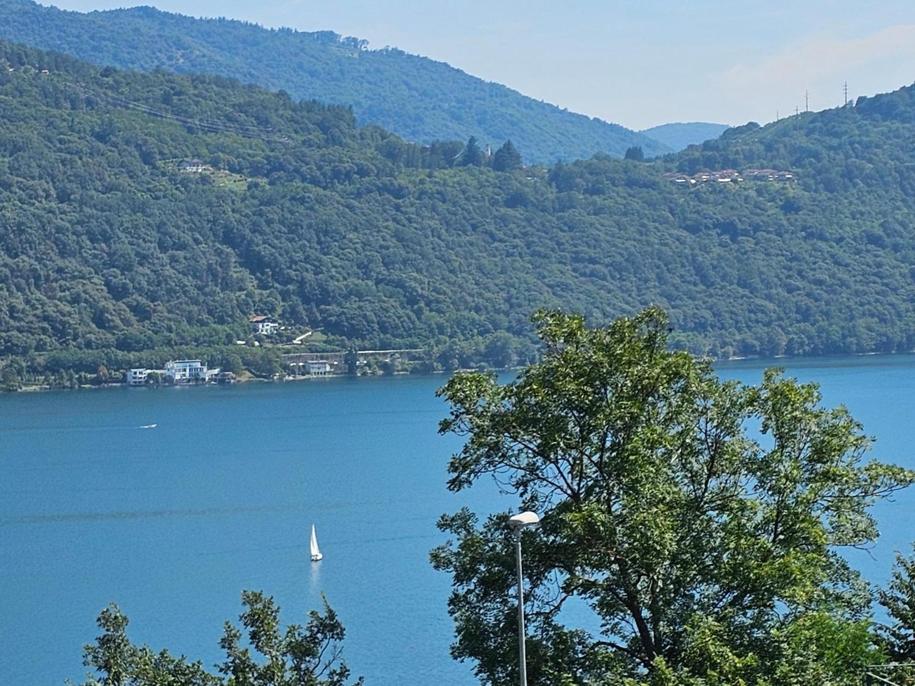 Casa A&E - Panoramic Lake Orta Views Oira ภายนอก รูปภาพ